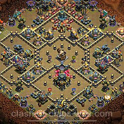 خطة مستوى قاعة المدينة 17 لحرب العشائر (#2961)