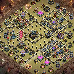 Base Hôtel de ville Niveau 17 de guerre GDC (#2966)