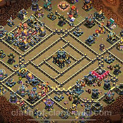 خطة مستوى قاعة المدينة 17 لحرب العشائر (#2968)