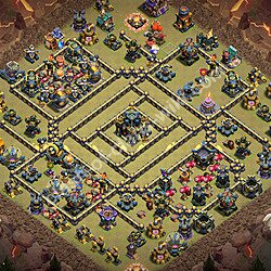 Top Base de Guerre HDV 17 + Lien (Link) 2026 gdc - Hôtel de Ville 17 Base Copier, #2968