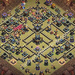 トロフィーコレクションの基本計画タウンホールレベル17, 異形2969