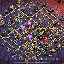 Base plan (layout), Town Hall Level 17 for clan wars (#2989)