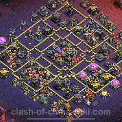 Base plan (layout), Town Hall Level 17 for clan wars (#2990)