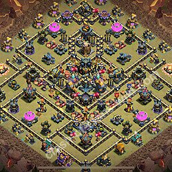 Die Base Rathaus LvL 17 für Clan Krieg (#2996)