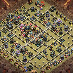 トロフィーコレクションの基本計画タウンホールレベル17, 異形2997