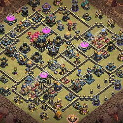 Base Hôtel de ville Niveau 17 de guerre GDC (#3001)