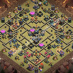 Top Anti 3 Etoiles Base de Guerre HDV 17 + Lien (Link), Anti tout 2026 gdc - Hôtel de Ville 17 Base Copier, #3002