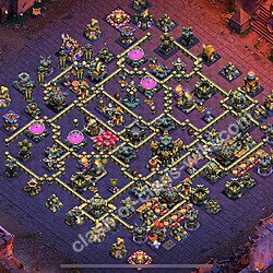 Disposizione villaggio Municipio livello 17 di guerra (#3004)