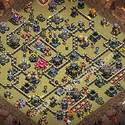 トロフィーコレクションの基本計画タウンホールレベル17, 異形3004