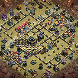 Base plan (layout), Town Hall Level 17 for clan wars (#3520)