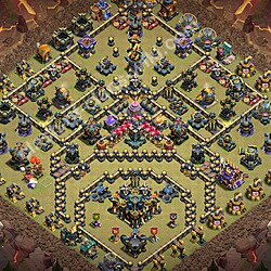Municipio livello 17 Base di Guerra + Link - Anti 3 Stelle Disposizione Villaggio COC 2026 TH17, #3559