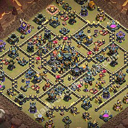 Base plan (layout), Town Hall Level 17 for clan wars (#3632)