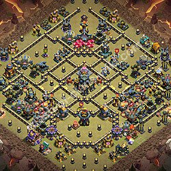 Base plan (layout), Town Hall Level 17 for clan wars (#3698)