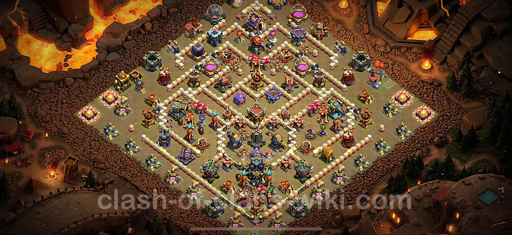 Die Clan War Base RH17 + Link, Anti Alles 2025 - COC Rathaus Level 17 Kriegsbase (CK / CW), #2255