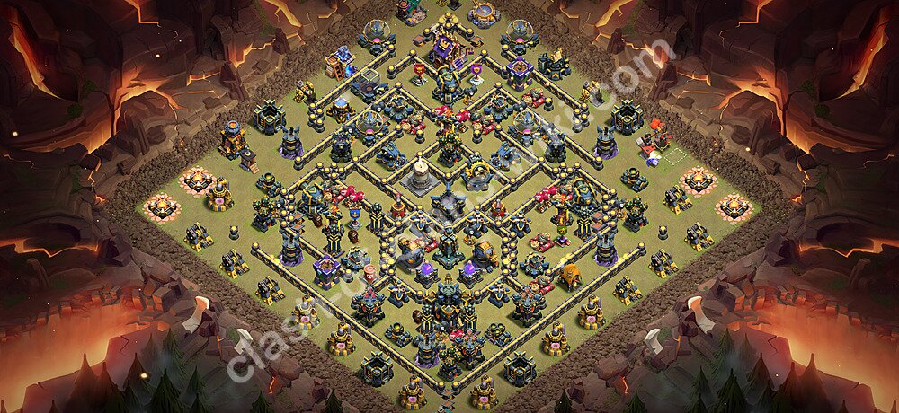 Die Clan War Base RH17 + Link, Anti Alles 2026 - COC Rathaus Level 17 Kriegsbase (CK / CW), #2255