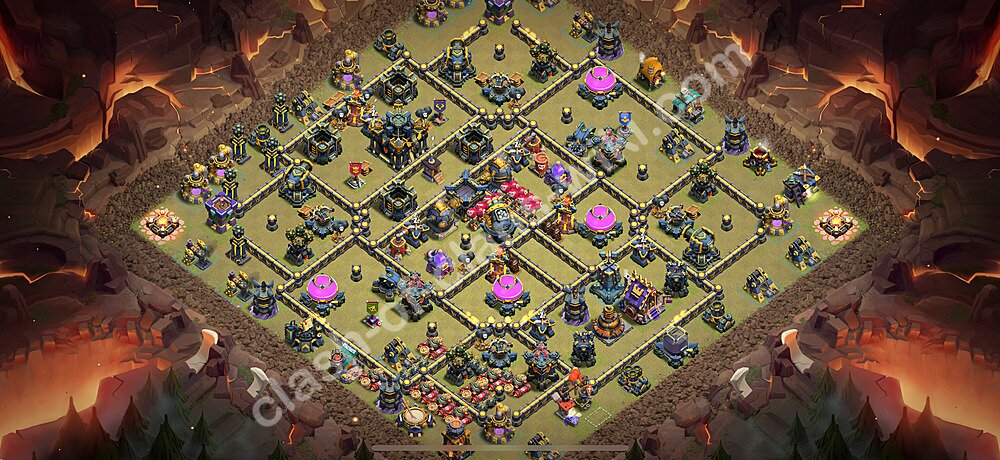 Municipio livello 17 Base di Guerra + Link - Miglior Disposizione Villaggio COC 2026 TH17, #2674