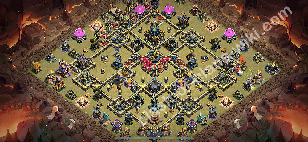 Municipio livello 17 Base di Guerra + Link, Anti tutto - Miglior Disposizione Villaggio COC 2026 TH17, #2697