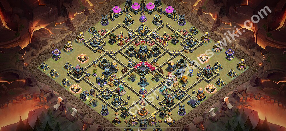 Die Clan War Base RH17 + Link, Anti Alles 2025 - COC Rathaus Level 17 Kriegsbase (CK / CW), #2699