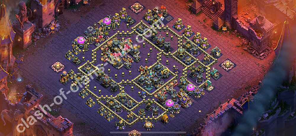 Municipio livello 17 Base di Guerra + Link - Miglior Disposizione Villaggio COC 2026 TH17, #2878