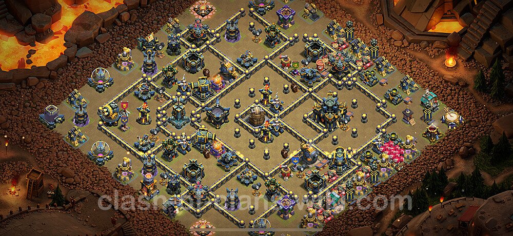 Die Clan War Base RH17 + Link, Anti Alles 2025 - COC Rathaus Level 17 Kriegsbase (CK / CW), #2930