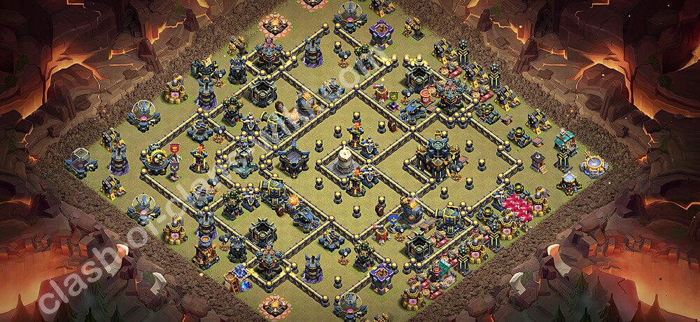 Die Clan War Base RH17 + Link, Anti Alles 2026 - COC Rathaus Level 17 Kriegsbase (CK / CW), #2930