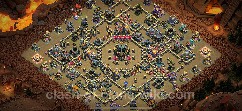 Die Clan War Base RH17 + Link, Anti Alles 2025 - COC Rathaus Level 17 Kriegsbase (CK / CW), #2933