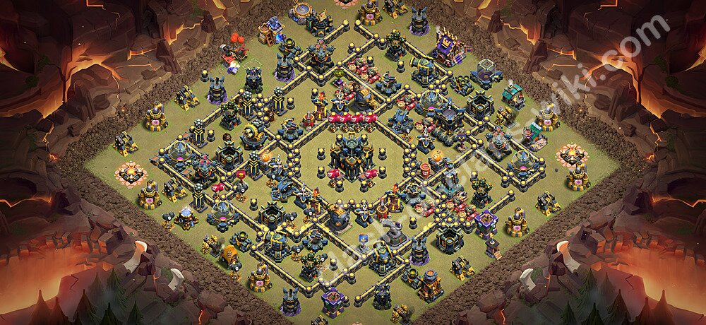 Die Clan War Base RH17 + Link, Anti Alles 2026 - COC Rathaus Level 17 Kriegsbase (CK / CW), #2933