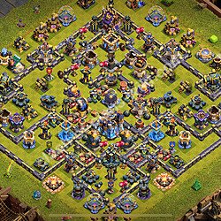 Die Anti Alles Base RH18 + Link, Legend League 2026 - COC Rathaus 18 Kopieren Base, #3031