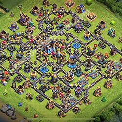 Топ Расстановка базы ТХ 18 2026 Анти ВСЕ Скопировать, Легендарная лига, #3064