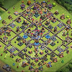 Base plan (layout), Town Hall Level 18 for trophies (defense) (#3072)