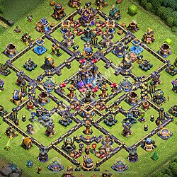 Base plan (layout), Town Hall Level 18 for trophies (defense) (#3073)