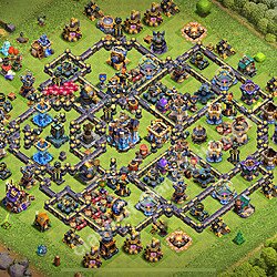 Base plan (layout), Town Hall Level 18 for trophies (defense) (#3082)