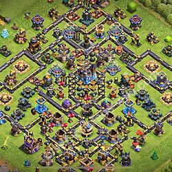 Base plan (layout), Town Hall Level 18 for trophies (defense) (#3084)