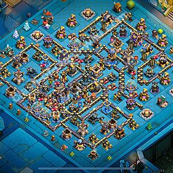 Base plan (layout), Town Hall Level 18 for trophies (defense) (#3090)