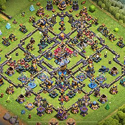 Base plan (layout), Town Hall Level 18 for trophies (defense) (#3101)