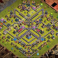 Base plan (layout), Town Hall Level 18 for trophies (defense) (#3229)