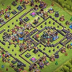 Base plan (layout), Town Hall Level 18 for trophies (defense) (#3272)