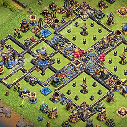 Base plan (layout), Town Hall Level 18 for trophies (defense) (#3315)