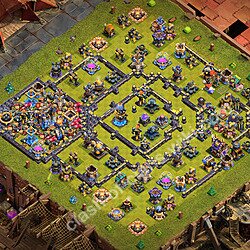 Base plan (layout), Town Hall Level 18 for trophies (defense) (#3327)