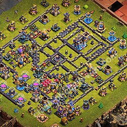 Base plan (layout), Town Hall Level 18 for trophies (defense) (#3335)
