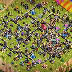 TH18 Trophy Base Plan with Link, Copy Town Hall 18 Base Design 2026, #3355