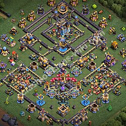 Base plan (layout), Town Hall Level 18 for trophies (defense) (#3395)