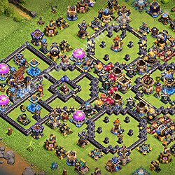 Base plan (layout), Town Hall Level 18 for trophies (defense) (#3475)