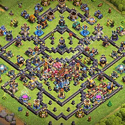 Base plan (layout), Town Hall Level 18 for trophies (defense) (#3498)