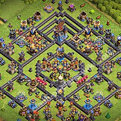 Base plan (layout), Town Hall Level 18 for trophies (defense) (#3564)