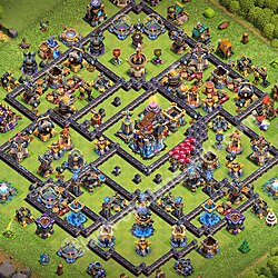Base plan (layout), Town Hall Level 18 for trophies (defense) (#3581)