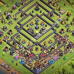 Base plan (layout), Town Hall Level 18 for trophies (defense) (#3605)