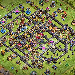 Base plan (layout), Town Hall Level 18 for trophies (defense) (#3651)