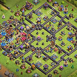 Base plan (layout), Town Hall Level 18 for trophies (defense) (#3676)