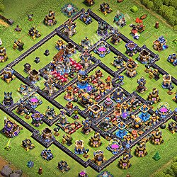 Base plan (layout), Town Hall Level 18 for trophies (defense) (#3699)